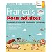 Cahier de vacances adultes