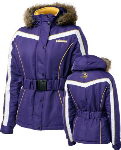 Minnesota Vikings Women's Gameday Purple Full-Zip Heavyweight Parka