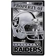 Oakland Raiders - Property Of Sign