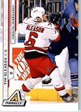 2010 /11 Pinnacle Hockey Card # 161 Tim Gleason Carolina Hurricanes In a Protective Screwdown Display Case !