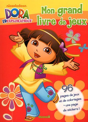 Mon grand livre de jeux Dora l'exploratrice