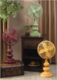 Deco Breeze Mustard Cirque Table Top Fan