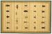 Laser Printed Split Bamboo Bugs 2' x 3' Veranda Rug