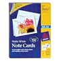 Avery Note Cards, 4.25 x 5.5 Inches, Matte, White, Box of 60 (08315)