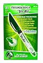 Ticonderoga Vis Aid Fine Tip Pocket Style Overhead Projection Markers, Green, One Dozen (88124)