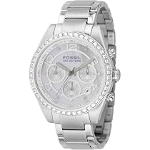 Fossil Unisex Boyfriend Collection Chronograph Stainless Steel Watch #CH2542