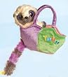 Aurora YooHoo Pet Carrier w/ 8" PURPLE YOOHOO - Whistles