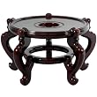 Chinese Japanese Asian Accents, Accessories, Decor - Oriental Jardiniere Planter Pot 5 Leg Base / Fish Bowl Stand - 7 Sizes