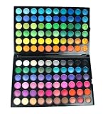 Bundle Monster 120 Full Color Pro Eye Shadow (Eyeshadow) Cosmetics Makeup Palette - Shimmer / Matte Combo