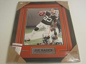 Joe Haden Cleveland Browns Signed Autographed 11x14 Photo Framed JSA Coa
