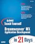Sams Teach Yourself Macromedia Dreamweaver MX Application Development in 21 Days