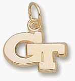 Georgia Tech Yellow Jackets New GT 3/8 Lapel Pin - Sterling Silver Jewelry
