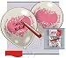 5 Stück JUST MARRIED Latex - Luftballons, rund, Helium geeignet, und 1 STIFT