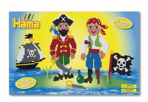 Childrens Toyshop  Toys : Hama Beads Big Pirates Large Gift Box