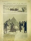 Seaforth Highlanders Fort George Officers Print 1913