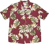 Monstera Paradise Ladies Hawaiian Aloha Shirt