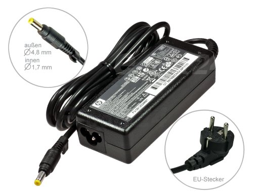 Original 65W Adaptateur chargeur secteur AC Adapter pour ordinateur portable HP Pavilion DM1 DM3 DM3t DM3z dv1000 dv1100 dv1200 dv1300 dv1400 dv1500 dv1600 dv1700 dv2400 dv2600 dv4000 dv4100 dv4200 dv4300 dv4400 dv5000 dv5100 dv5200 dv5300 dx6600 dx6700 TX1000 tx1100 tx1200 tx1400 TX2000 tx2100 TX2500 . Avec câble d’alimentation standard européen de e-port24®