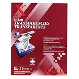 Xerox - Transparencies - clear - Letter A Size (8.5 in x 11 in) - 100 pcs.