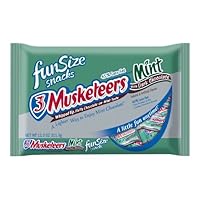 3 Musketeers Dark Chocolate Mint Miniature, 9-Ounce Packages (Pack of 4)