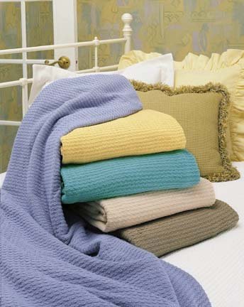 Caroline 100% Upland Cotton Bed Blanket by Biederlack, King-Taupe