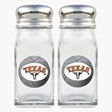 Review Bergamot  / Texas Longhorns Basketball Shaped Logo Salt and Pepper Shaker Set