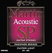 Martin SP Phosphor Bronze Custom Light Acoustic Guitar Strings (11-52)