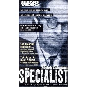 Adolph Eichmann - The Specialist [VHS]