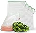 Reusable Produce Bags by FreshMarket, Total of 7 Premium Washable, Lightweight Polyester 12 x 14 Inch Mesh Bags for Grocery, Storage, Travel, Shopping, Etc. 6 + 1 Free with Color-Coded Tags Each.
