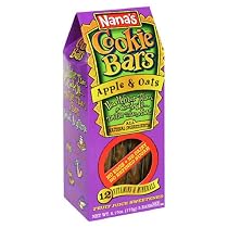 Nana's Apple & Oats Cookie Bars, 5-Count Packs (Pack of 8)