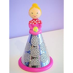 Click here to buy Cheese or Nutmeg Grater-Little Pink Doll- Pylones Paris by Bella Casa Boutique.
