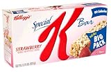Kellogg's Special K Cereal Bars, Strawberry, 9.72-Ounce Boxes (Pack of 6)