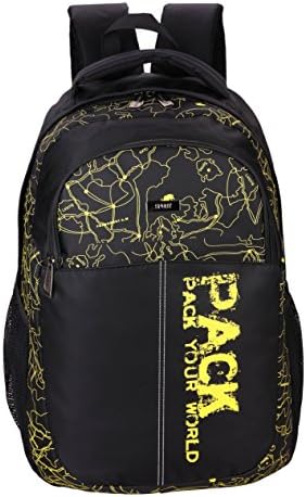 Pretty May Business Casual Backpack for School Waterproof Travel Hiking Daypacks(Yellow)