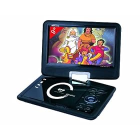 Takara - DIV 109 B - Lecteur DVD portable 9" - Port USB - Noir