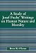 Book A Study of Joseph Fuch's Writings on Human Nature and Morality