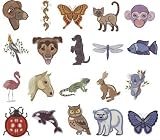 Embroidery Machine Designs CD Kaleidoscope Animals #2