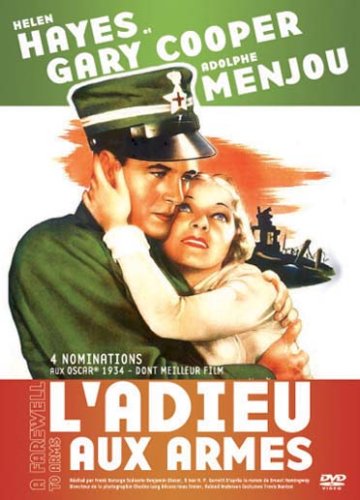 L'adieu aux armes dvd, Film dvd L'adieu aux armes