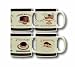 Oneida Sweets Mugs, Set of 4 in a Hat Box
