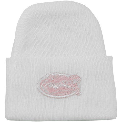 Florida Gators Infant White Knit Beanie