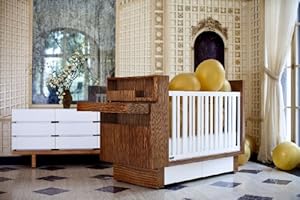 Studio Crib Slats & Drawer Color: Snow White