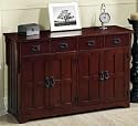 Craftsman Four drawer Lowboy 48"w Macintosh Oak