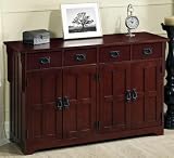 Craftsman Four-drawer Lowboy 48 w Macintosh Oak
