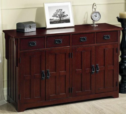 Childrens Toyshop  Kitchen & Housewares : Craftsman Four-drawer Lowboy 48"w Macintosh Oak
