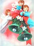 3D Lenticular POSTCARD-3 ANGELS & BELLS