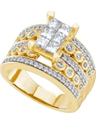 1.51CTW DIAMOND INVISIBLE RING