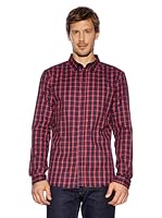 Redgreen Camisa  Enake (Azul / Rojo)