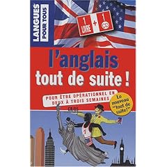 L'anglais tout de suite ! (1 livre + 1 CD audio)
