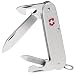 Victorinox Swiss Army Cadet Pocket Knife (Silver Alox, Ribbed)