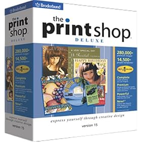 The Print Shop Deluxe 15 by Broderbund