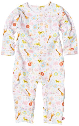 Zutano Baby-Girls Infant Jungle Dream Coverall 