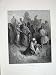 1870 Dore Bible Fine Art Boaz Ruth Camels Antique Art